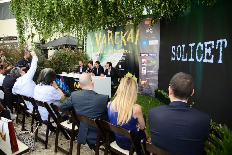 Cirque Du Soleil Press Conference